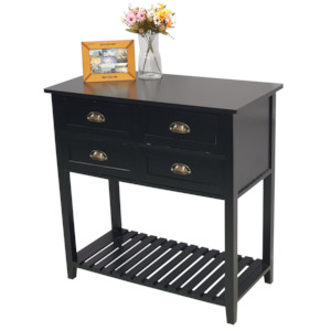 Geena Hall Table Black