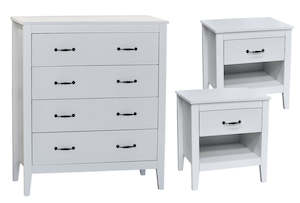 Isabella Chest lowboy & Bedside Tables (x2) combo