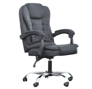 Manhattan Reclining Executive Office Chair Black.