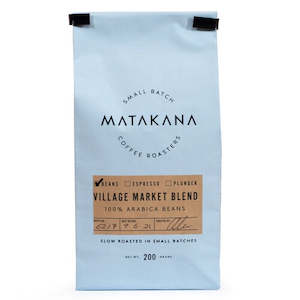 Village Market Blend Coffee - Matakana Coffee Roasters