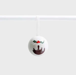 Christmas Pudding Bauble with Fruit Jellies