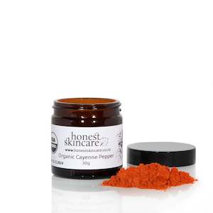 Cosmetic: Organic Cayenne Pepper - USDA Certified - 35000 SHU