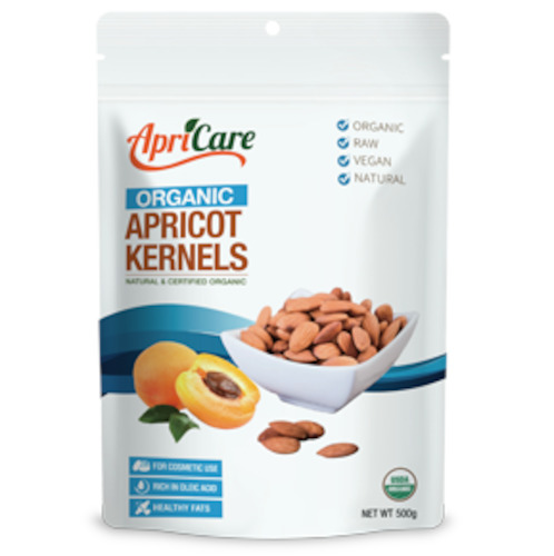 Certified Organic Raw Apricot Kernels