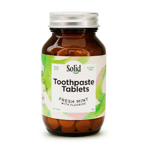 Toothpaste Tablets NZ Made – Fresh Mint (Solid Oral Care)