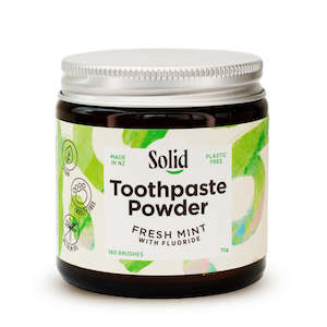 Non-Food: Toothpaste Powder – Fresh Mint (Solid Oral Care)