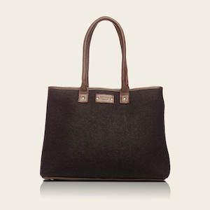 The Mini Tote - Midnight Brown (Second)