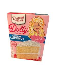 Dolly Parton coconut cake mix