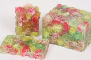 Soap: floral fantasy manuka honey soap