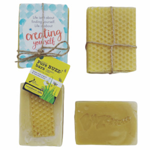 Soap: BUzz bars manuka honey soap blocks