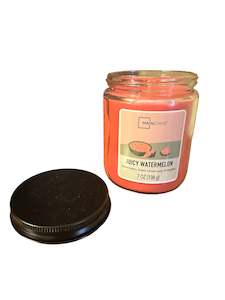 Overseas Buzz Bits And Bobs: Juicy watermelon candle 7oz