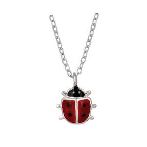 Sterling Silver Lady Bird Pendant