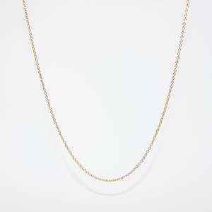 45cm 9 Carat Gold Light Cable Chain