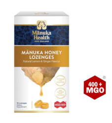 Manuka Honey with Ginger & Lemon Lozenges