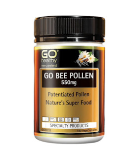 Go Bee Pollen 550mg | 180 Capsules