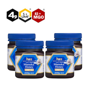 4 X UMF 5+ Manuka Honey | 250g