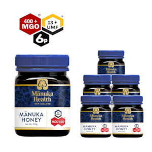 6 X MGO 400+ Manuka Honey | 250g