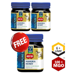 THREE Manuka Honey in Price of Two