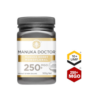 MGO 250+ Monofloral Manuka Honey | 500g