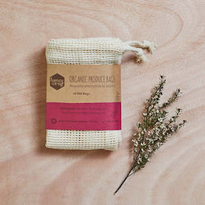 Gift: Honeywrap Three Pack Organic Cotton Produce Bags