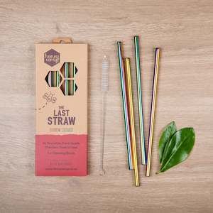 Honeywrap Rainbow Stainless Steel Straws