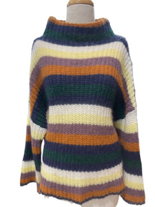 Clothing: NOA NOA STRIPE JUMPER