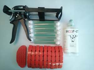 Hoofit Trimming STARTER KIT, ORANGE "LARGE",  GST No. 61429522