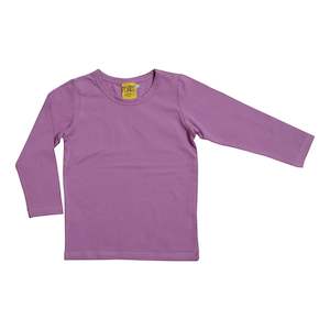 Violet Tulle Long Sleeved Top