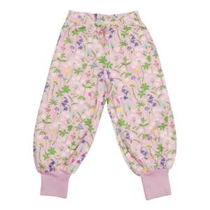 Wild Flowers Baggy Pants (Pink)