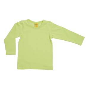 Internet only: Sharp Green Long Sleeved Top