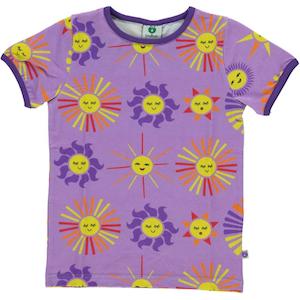 Sun Short Sleeved Top (Viola) (2-3 Years)