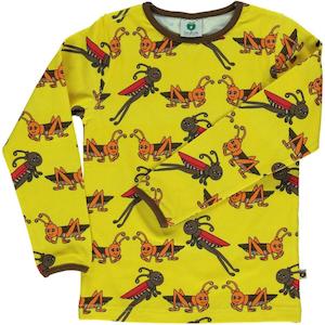 Internet only: Grasshopper Long Sleeved Top (Yellow)