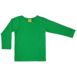 Green Womens Long Sleeved Top (Small)