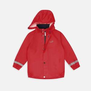 Rainy Day Zip Jacket (Red)