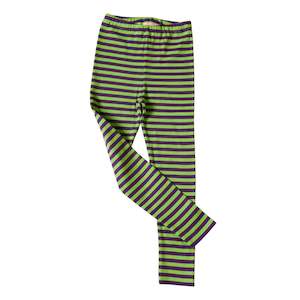 Purple and Green Striped Pants (2-3 Years)