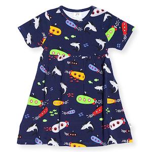 Submarine Short Sleeved Sweetdress (1 1/2 - 2 Years)