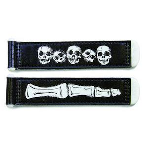 Plae Tabs 2 pack - Skull & Bones (Black)