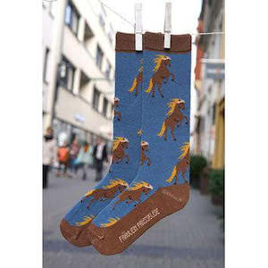 Fräulein Prusselise Organic Socks - Horse