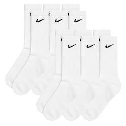 NIKE COTTON CUSHION CREW SOCKS - 6 PACK