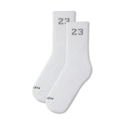 JORDAN 23 SOCKS - WHITE NEUTRAL