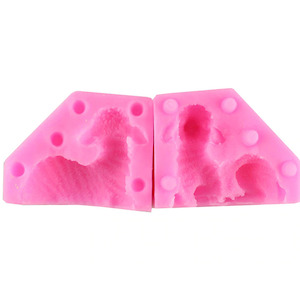 3D Lamb Sheep Silicone Craft Mould 2PC For Cake Decorating & Polymer Clay