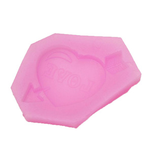 Love Heart & Arrow Silicone Craft Mould