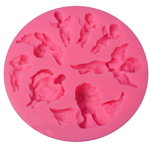 Romantic Cherub, Cupid, Putto Silicone Cake Craft Hobby Mould