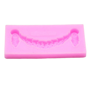 Craft material and supply: Swag Decorative Embellishment Silicone Craft Mould For Fondant & Polymer Clay