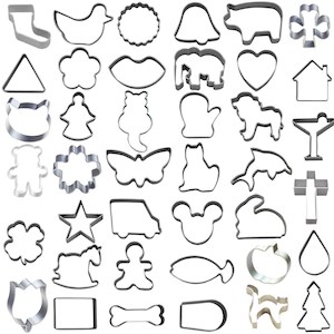 Craft material and supply: Metal Cookie Cutters / Mould