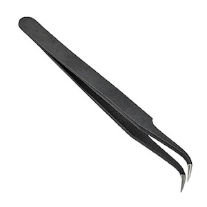 Curved Jewellery Long Nose Tweezers For Beading & General Craftwork