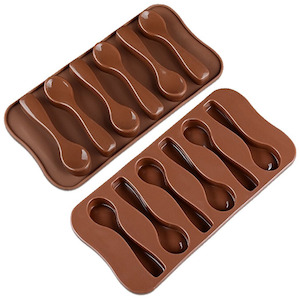 Spoon 6 Cavity Silicone Chocolate Craft Mould