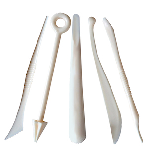 Artist Modelling & Shaping 5pc Plastic Tools Set