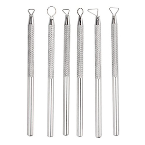 Craft material and supply: Clay Artist Small Ribbon Loop 6 pc Tool Set