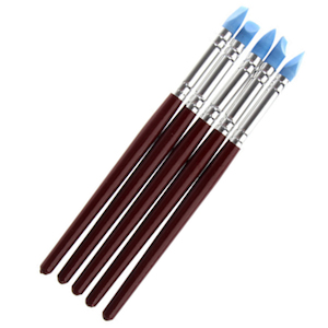 Artist Silicone Tip Pottery Impasto Tool Set – Medium Tips