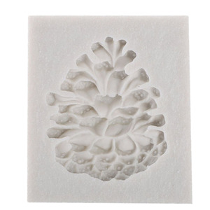 Craft material and supply: Pinecone Silicone Craft Mold For Fondant & Polymer Clay